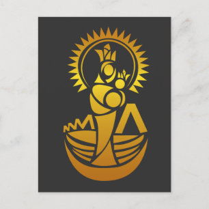 Venezuela Maracaibo Virgen Chinita Chiquinquira Postcard