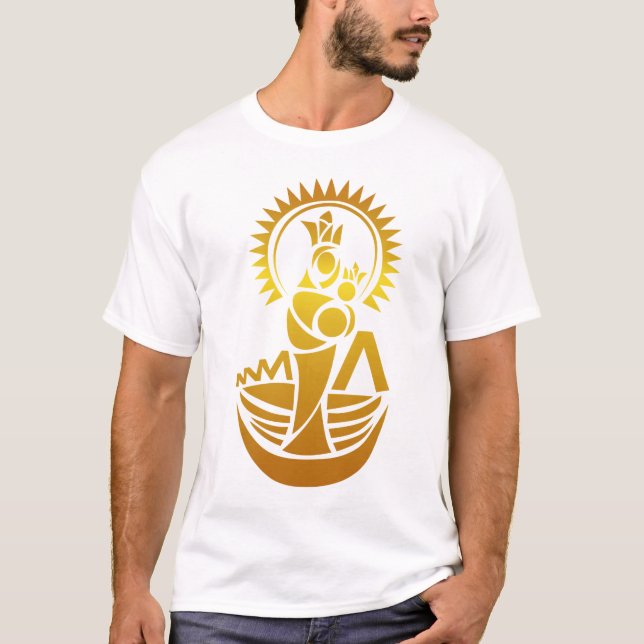 Venezuela Maracaibo Virgen Chinita Chiquinquira T- T-Shirt (Front)
