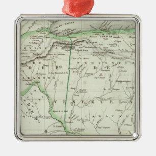 Venezuela Metal Ornament