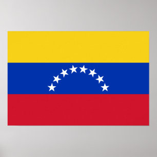 Venezuela National Flag Poster