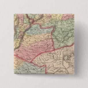 Venezuela, New Grenada and Equador 2 Pinback Button