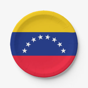 Venezuela Paper Plates