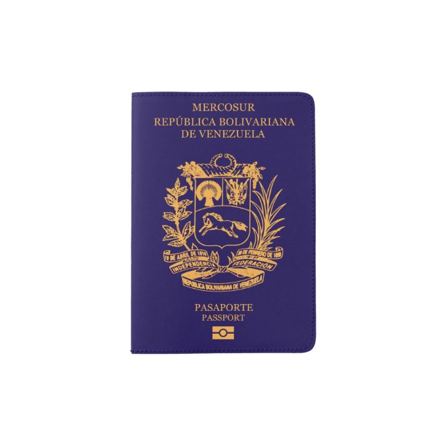 Venezuela Passport Cover Design (Front)