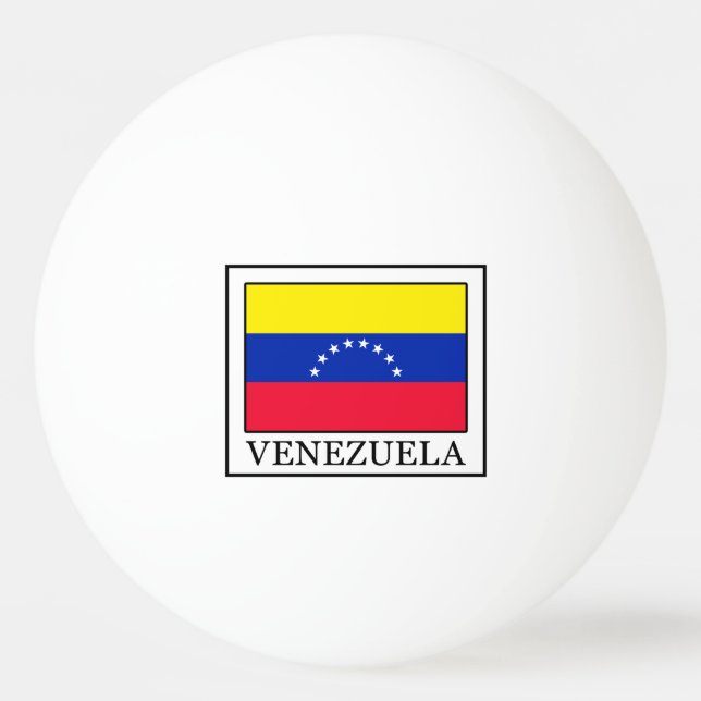 Venezuela Ping Pong Ball (Front)