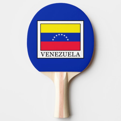 Venezuela Ping Pong Paddle
