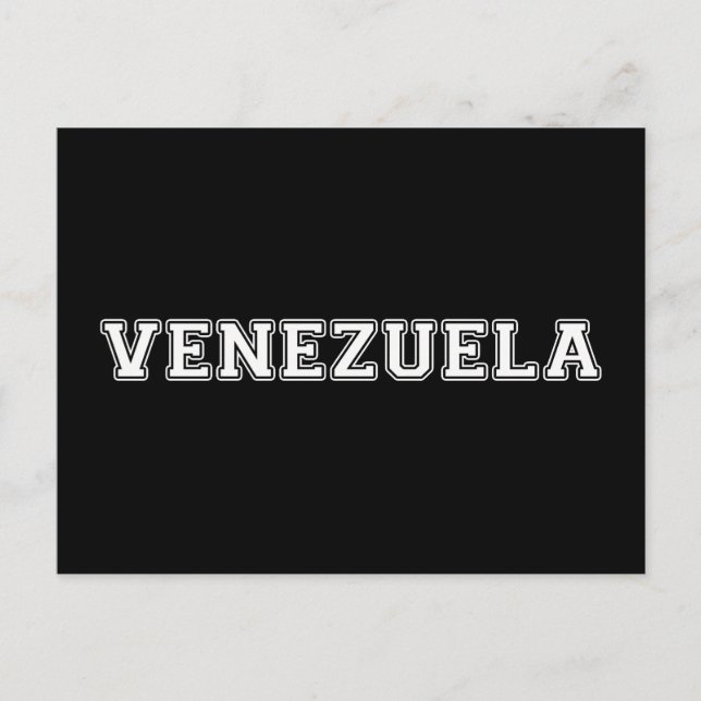 Venezuela Postcard (Front)