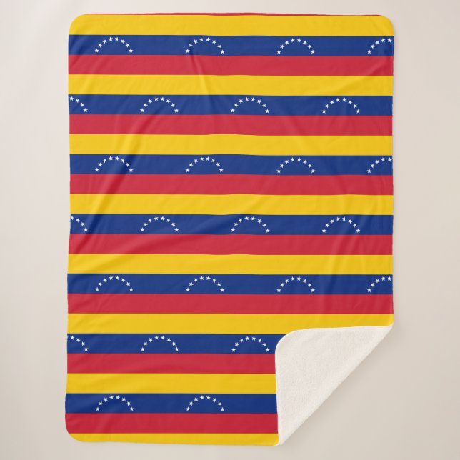Venezuela Sherpa Blanket (Front)