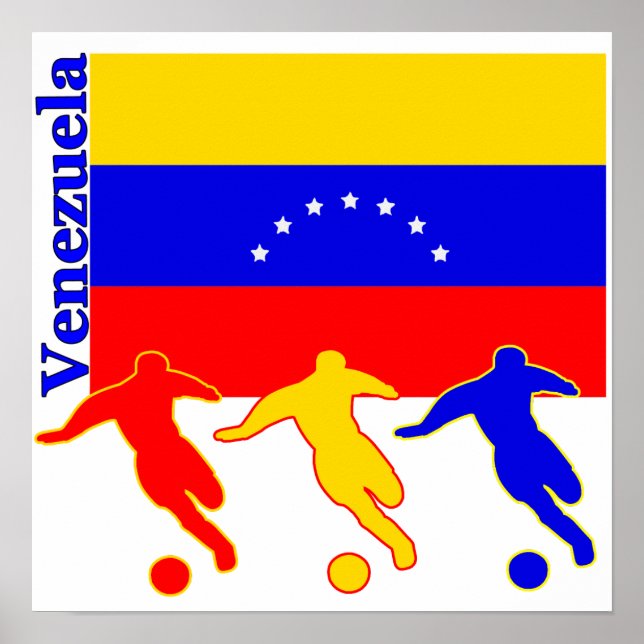 Venezuela - Soccer Players Poster (Front)
