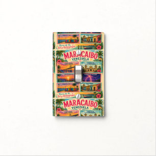 Venezuela Stamp Maracaibo Estado Zulia Tropical Tr Light Switch Cover