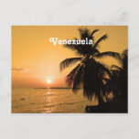 Venezuela Sunset Postcard