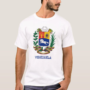 Venezuela T-Shirt, Emblem / Flag of Venezuela T-Shirt