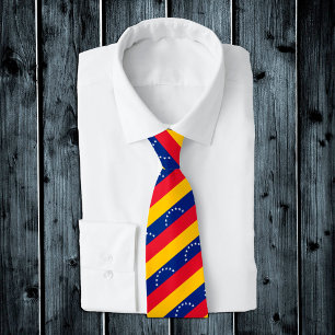 Venezuela Ties, fashion Venezuelan Flag, business Neck Tie