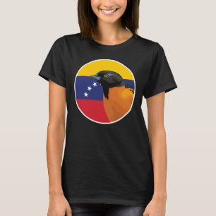 Venezuela Troupial Venezuelan National Animal Flag T-Shirt