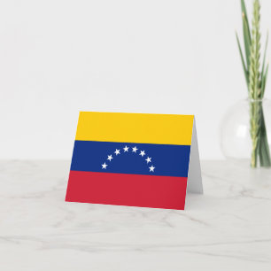 Venezuela (Venezuela) Flag Card