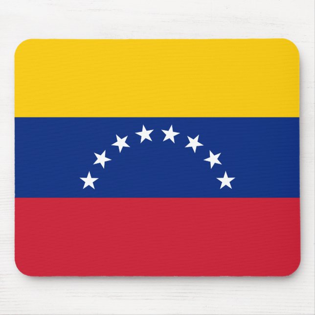 Venezuela (Venezuelan) Flag Mouse Pad (Front)