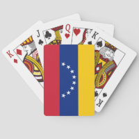 Venezuela (Venezuelan) Flag Playing Cards