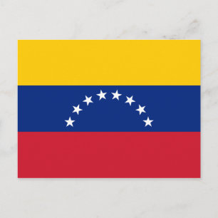 Venezuela (Venezuelan) Flag Postcard