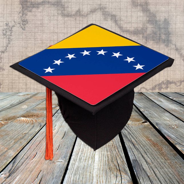 Venezuela & Venezuelan Flag - Students /University Graduation Cap Topper (Creator Uploaded)