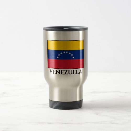 Venezuela Venezuelan Flag Travel Mug