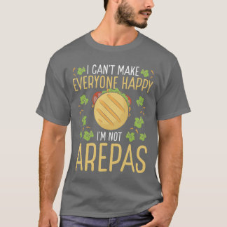 Venezuelan Arepa Lover Colombian Food Arepas Maker T-Shirt