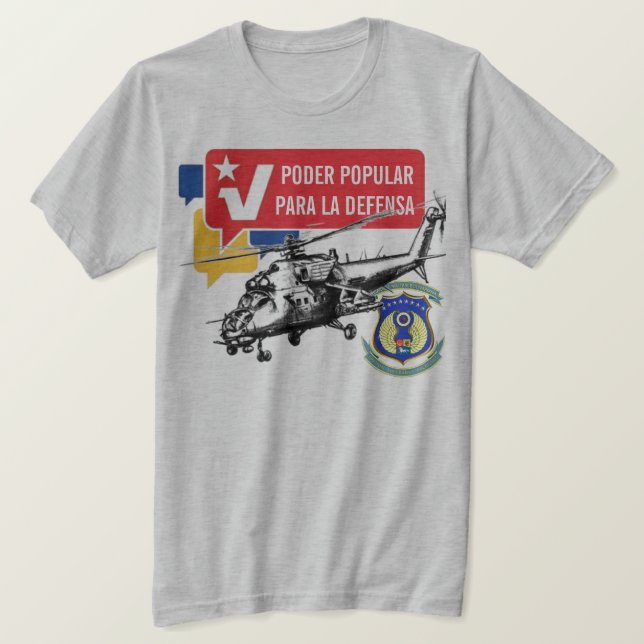 VENEZUELAN ARMY T-Shirt (Design Front)