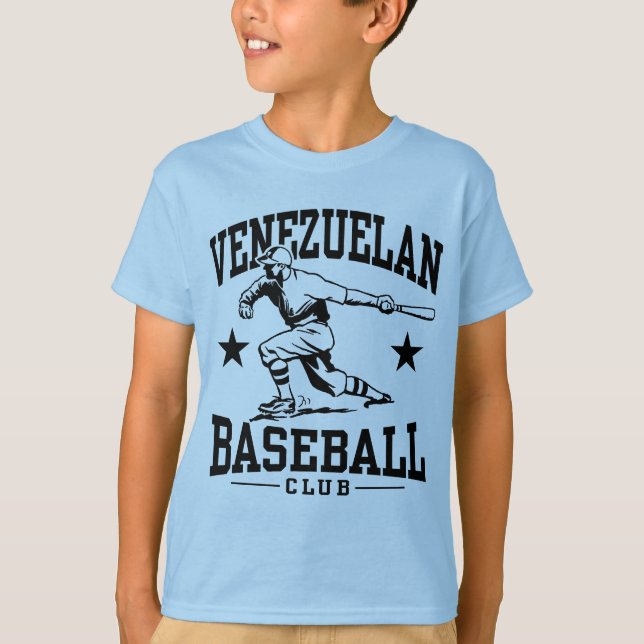 Venezuelan Baseball T-Shirt (Front)