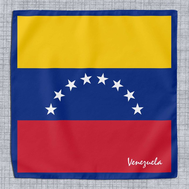Venezuelan Flag bandana, Venezuela fashion /sports Bandana (Creator Uploaded)
