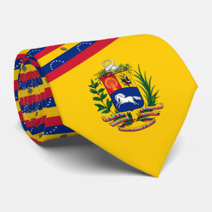 Venezuelan Flag & Coat of Arms, Flag of Venezuela Neck Tie