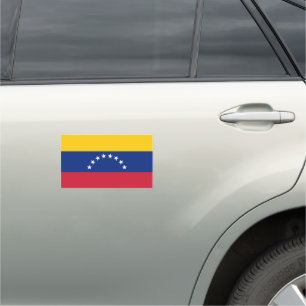 Venezuelan flag custom car magnets