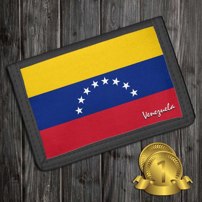 Venezuelan flag fashion, Venezuela patriots /sport Trifold Wallet (Creator Uploaded)