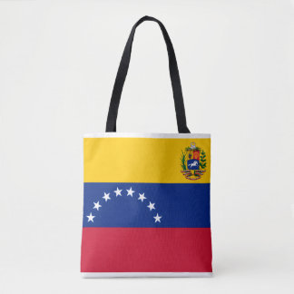 Venezuelan Flag, Flag of Venezuela Tote Bag