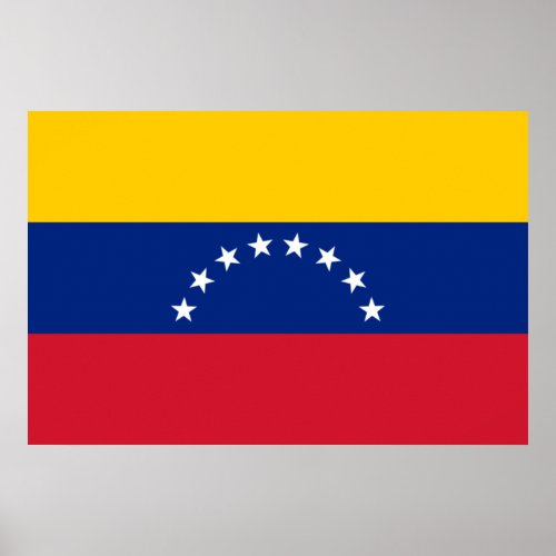 Venezuelan Flag Poster
