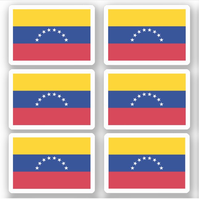 Venezuelan flag sticker (Front)