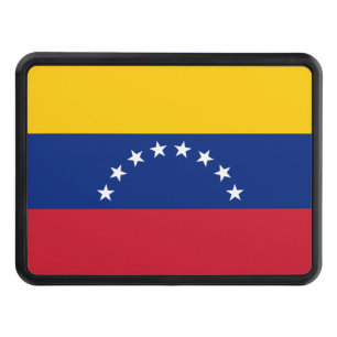 Venezuelan flag tow hitch cover