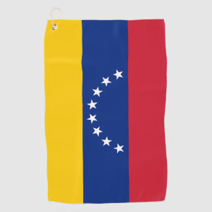 Venezuelan Flag & Venezuela golf holiday /sports Golf Towel