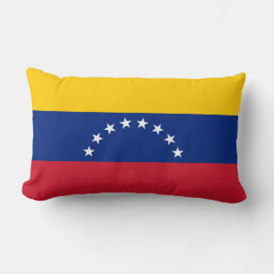 Venezuelan Flag (Venezuela) Lumbar Pillow
