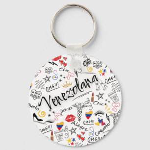 Venezuelan General Medical Professional Pride Keychain