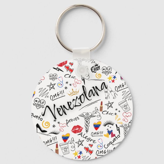 Venezuelan General Medical | Professional Pride Keychain (Front)