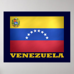 Venezuelan National Flag Poster