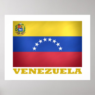 Venezuelan National Flag Poster