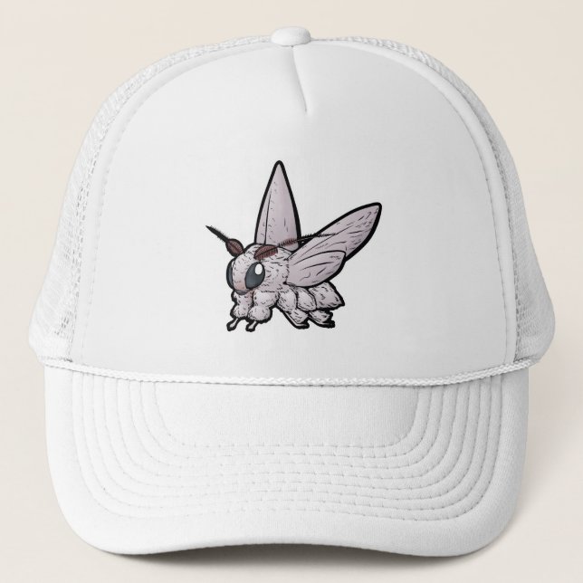 Venezuelan Poodle Moth Trucker Hat (Front)