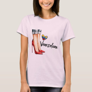 Venezuelan Strong and Elegant - I Fall, I Get Up. T-Shirt
