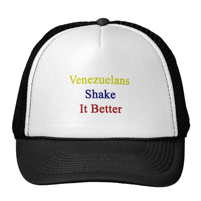 Venezuelans Shake It Better Mesh Hat