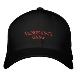 VENGEANCE GANG EMBROIDERED BASEBALL CAP