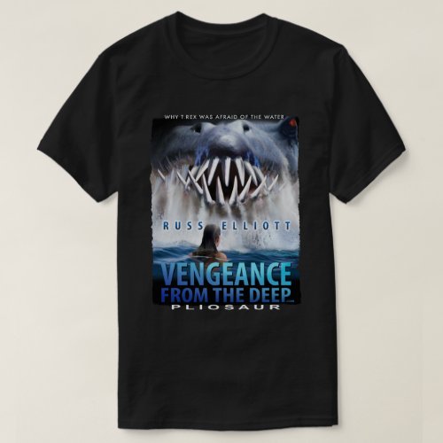 Vengeance _ Pliosaur Black T_Shirt 1