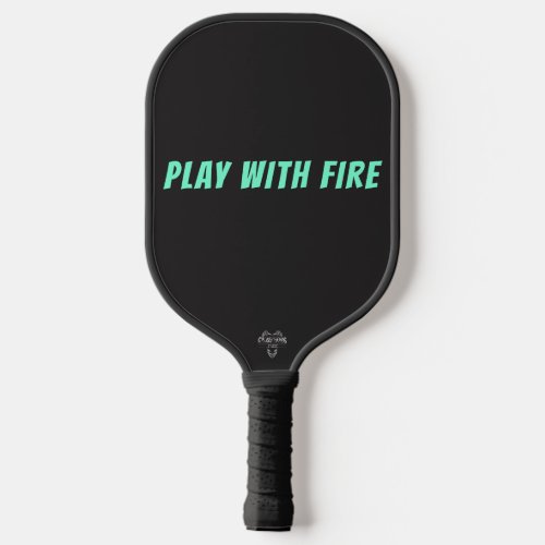 Vengeance Tyto Harpy Play With Fire Carbon Fiber Pickleball Paddle
