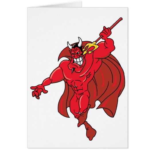 Vengeful Red Demon Card