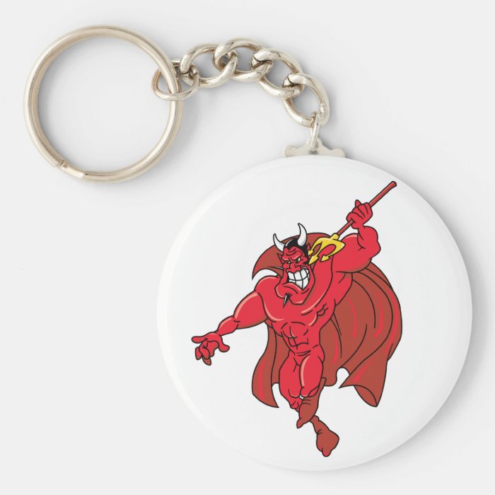Vengeful Red Demon Key Chains