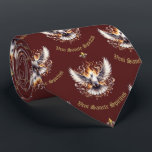 Veni Sancte Spiritus Come Holy Spirit  Neck Tie<br><div class="desc">Veni Sancte Spiritus meaning Come Holy Spirit.  Men's tie.</div>