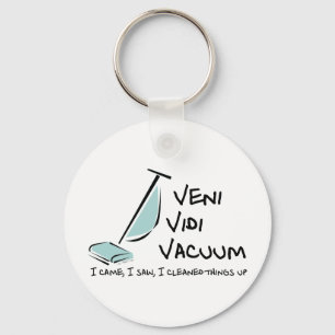 Veni Vidi Vacuum Keychain